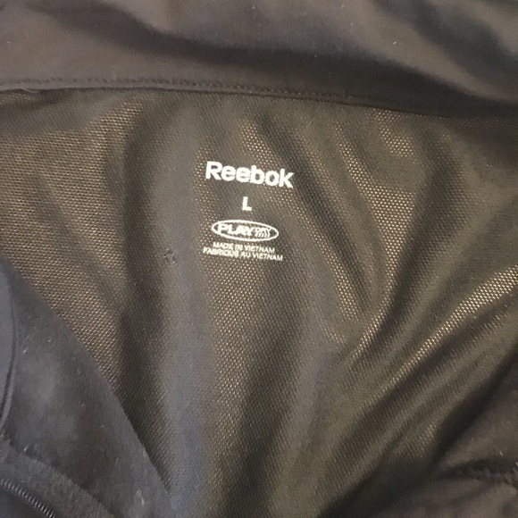 Reebok Half Zip Runtone Sweater Size Large - Picture 5 of 5